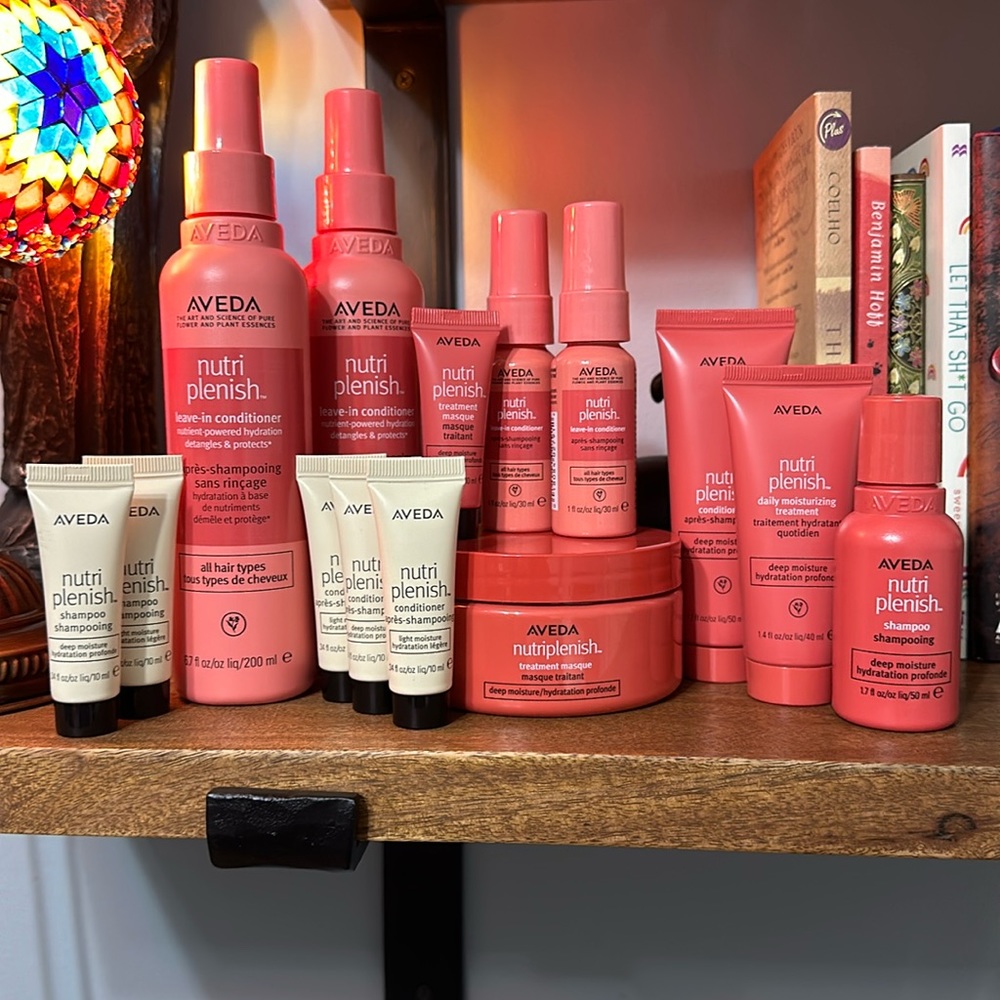 Huge AVEDA Nutriplenish DEEP moisture bundle